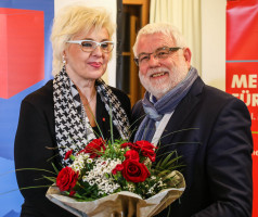 Martina Tschirge und Martin Güll