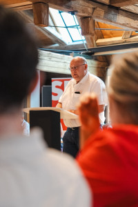 Kandidat Harald Dirlenbach stellt sich vor (Foto: Stefan Brix)